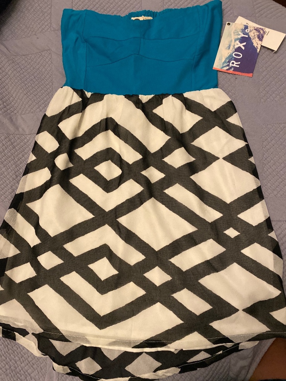 Roxy strapless dress